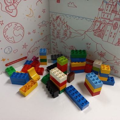 Sacchetto Lego Duplo Miscellanea Misto  