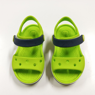 Sandalo Crocs Lime E Blu C5 (20/21)  