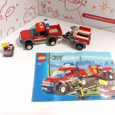 Set LEGO City 7942 Camioncino Dei Pompieri   