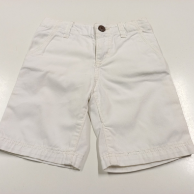 Pantalone Bermuda Bianco  2/3 Anni LOGG  