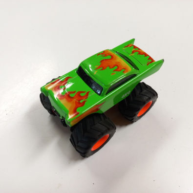 Auto Verde Monstertruck   