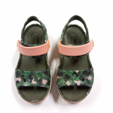 Sandalo Camouflage Banda Rosa Crocs C10 (27/28)  