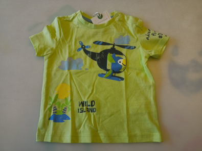 T- Shirt oms Bimbo 6/9m - Nuovo   