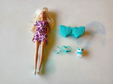 Bambola Barbie Con Cucciolo   