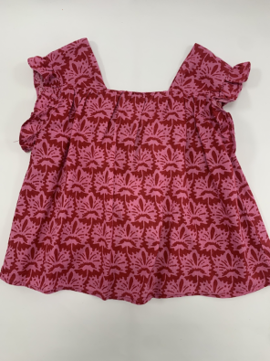Camicia Bimba 3/4 Anni Rosso Rosa Zara  
