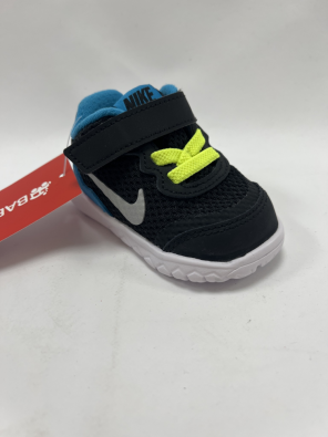 Scarpe Bimbo 17 Nike Nero E Azzurro  
