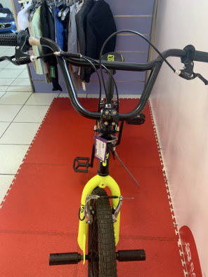 Bicicletta 20'' Maver X-One Freestyle Per Acrobazie Nero E Giallo Flou  