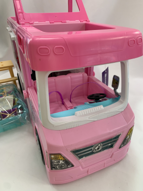 Camper Dei Sogni Barbie Con Piscina Ultimo Modello Super Accessoriato Diventa Jeep  