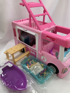 Camper Dei Sogni Barbie Con Piscina Ultimo Modello Super Accessoriato Diventa Jeep  