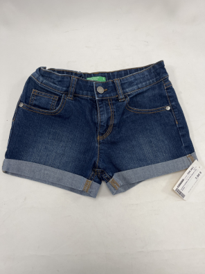 Shorts Bimba 8/9 Anni Benetton Jeans  