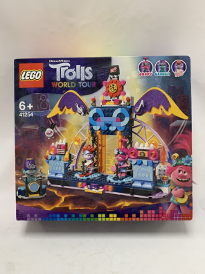 Scatola Lego 41254 Trolls World Tour 6 Anni+ Controllato Concerto A Vulcano Rock City  