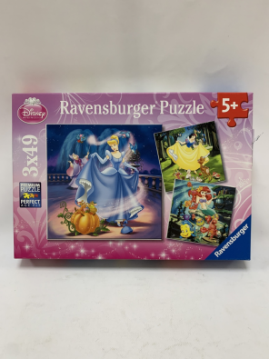 Puzzle Disney Princess 3x49 Pz 5 Anni+  