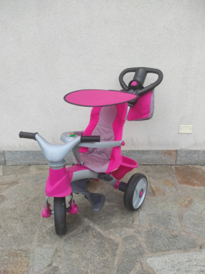 Triciclo Baby Trike 4 In 1 Reclinabile Fronte Mamma /strada  Sonoro  