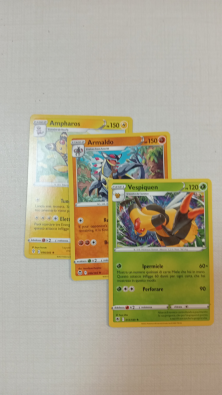 3 Carte Pokemon Rare  