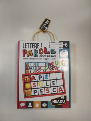 Lettere E Parole Montessori 3+  