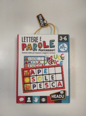 Lettere E Parole Montessori Headù  