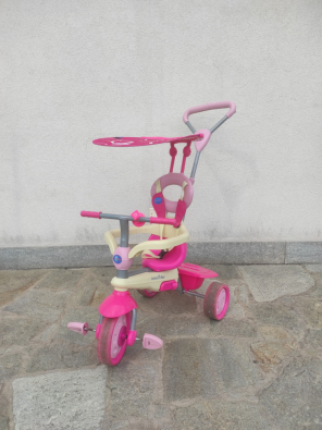 Triciclo Smart Trike Con Maniglione Bimba   
