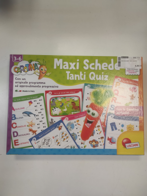 Maxi Schede  Tanti Quiz 3+  