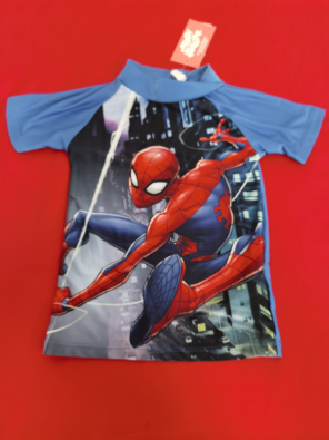 Maglietta Mare Spiderman  3/4 Anni  