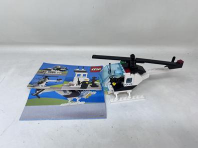 Gioco Costruzioni Lego 6642 Elicottero Polizia Ani 80 90  