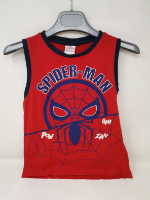 Maglia Boy 5-6A Canotta Spiderman   