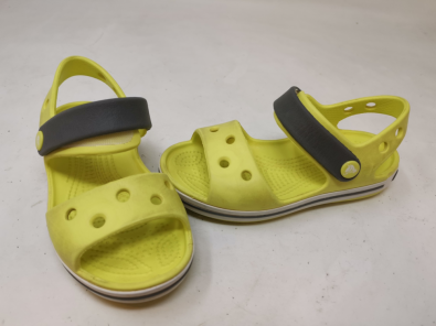 Scarpa Boy 27-28 C10 Sandalo Giallo Fluo Crocs  