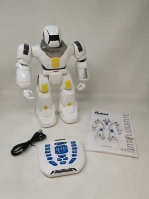 Gioco I Robot Con Radiocomando E Cavetto USB Per Ricarica  