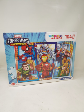 Gioco Puzzle 104pz Super Hero NUOVO  
