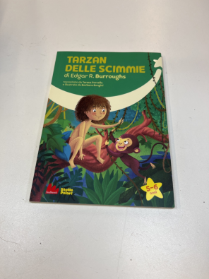 Libro Tarzan Delle Scimmie  
