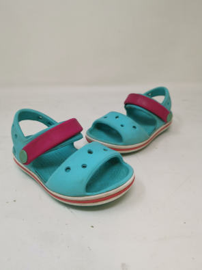 Scarpa Girl C5 20-21 Sandalo Crocs Verde Acqua  