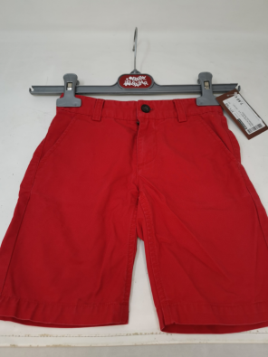 Pantalone Boy 4 A - Jacadì Bermuda Rosso   
