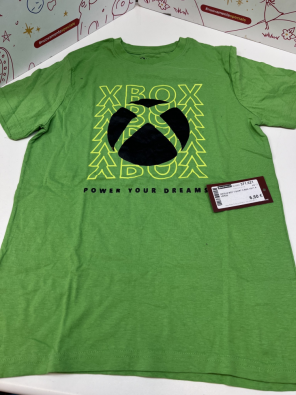 Maglia Boy T Shirt X Box 10/11 A Verde   