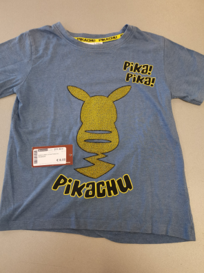 Maglia Boy 9-10A Pikachu Pokemon   