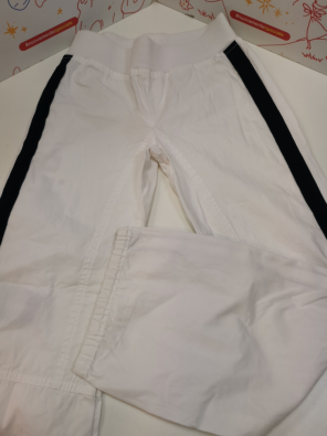 Pantalone Boy 6/7 A - Benetton Bianco   