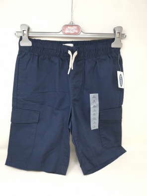 Pantalone Boy 10-12 A - Bermuda Blu Nuovo   