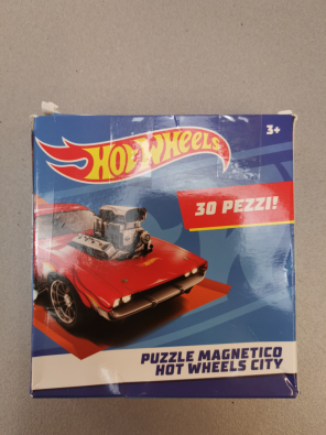 Gioco Puzzle 30pz Magnetico Hot Wheels  