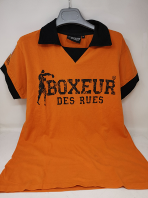 Maglia Boy 13-14A Polo Arancione Boxeur Des Rues  
