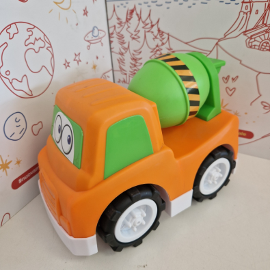 Camion Betoniera Verde Arancio   