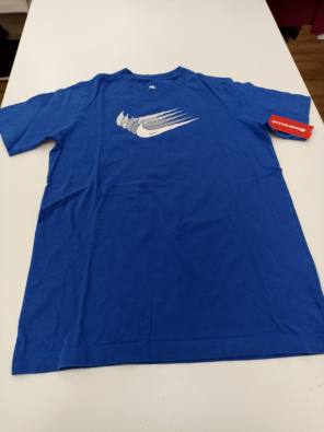 T-shirt Ragazzo Tg.XL Blu Elettrico Nike  