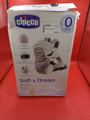 Marsupio Chicco Soft&dream 3.5/9kg Blu E Bianco  