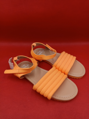 Scarpe Bimba 31 Arancione Fluo Sandali  