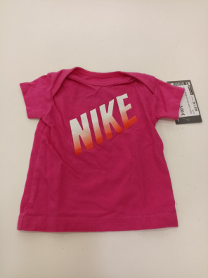 T-shirt Bimba 3/6 Mesi Nike Fucsia  