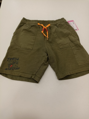 Shorts Bimbo 9/10 Anni Verde Original Marines   