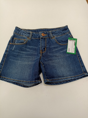 Shorts Jeans Bimba 7/8 Anni Scuri  