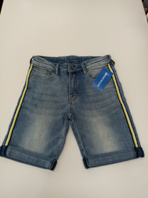 Bermuda Bimbo 12 Anni Indian Blu Jeans  