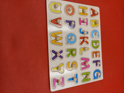 Puzzle Legno Lettere Alfabeto  