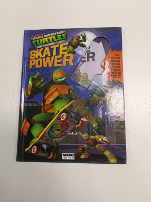 Skate power. Turtles Tartarughe Ninja. Con adesivi. Ediz. illustrata. Con gadget