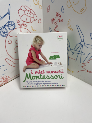 I miei numeri. Montessori. 10 carte smerigliate da toccare e 9 carte puzzle per imparare a contare. Con Carte