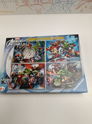 Puzzle Avengers 4x100 Pz  
