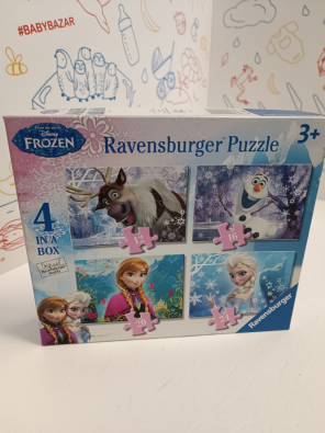 Puzzle Frozen 4 In A Box  